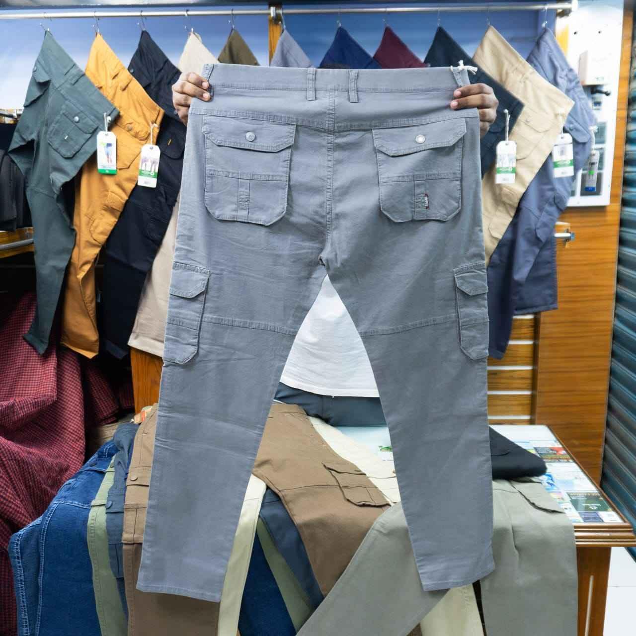 "লাইট এস কালার" কার্গো প্যান্ট ওভার সাইজ (৩৫ থেকে ৩৮)