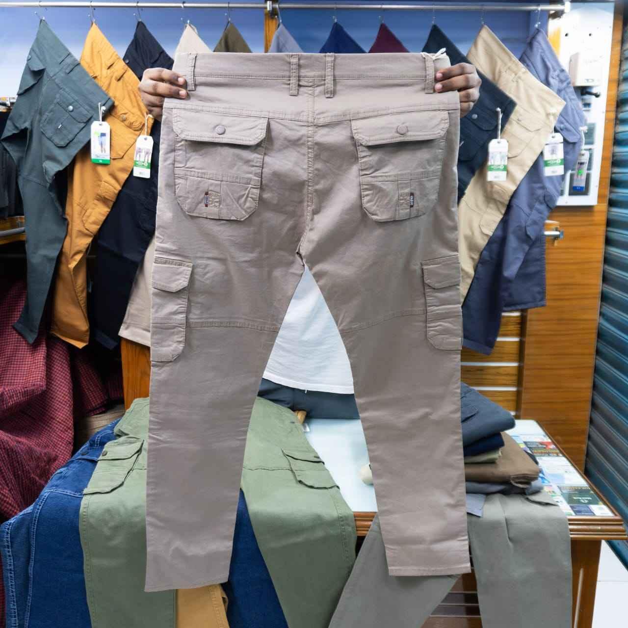 "বিস্কিট কালার" কার্গো প্যান্ট ওভার সাইজ (৩৫ থেকে ৩৮)