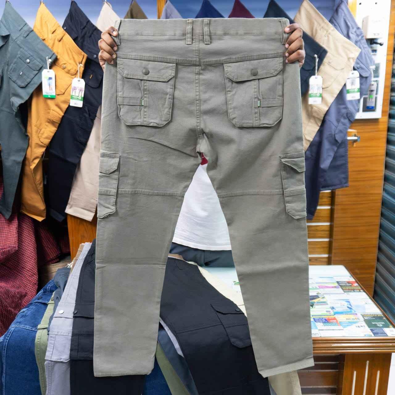 "লাইট অলিভ কালার" কার্গো প্যান্ট ওভার সাইজ (৩৫ থেকে ৩৮)